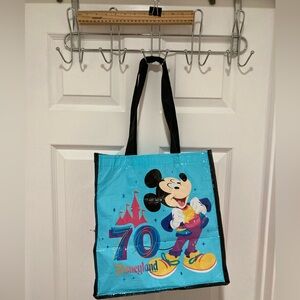 NEW Disneyland 70th Anniversary Mickey Mouse Party Tote Bag Disney
